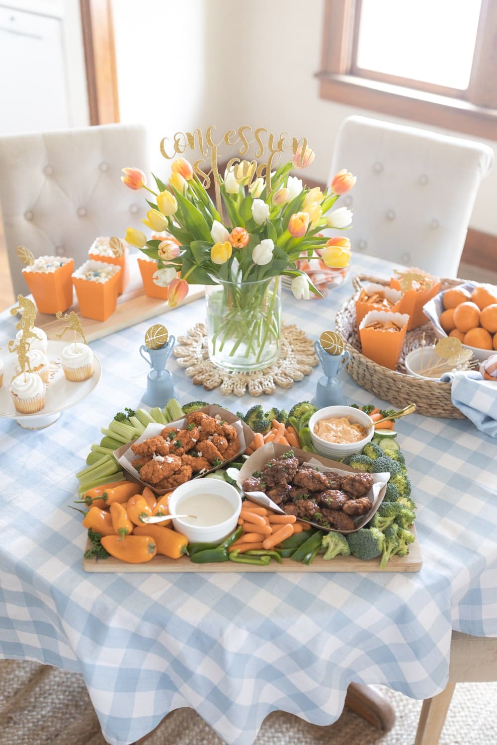 Basketball party ideas from blogger Stephanie Ziajka on Diary of a Debutante