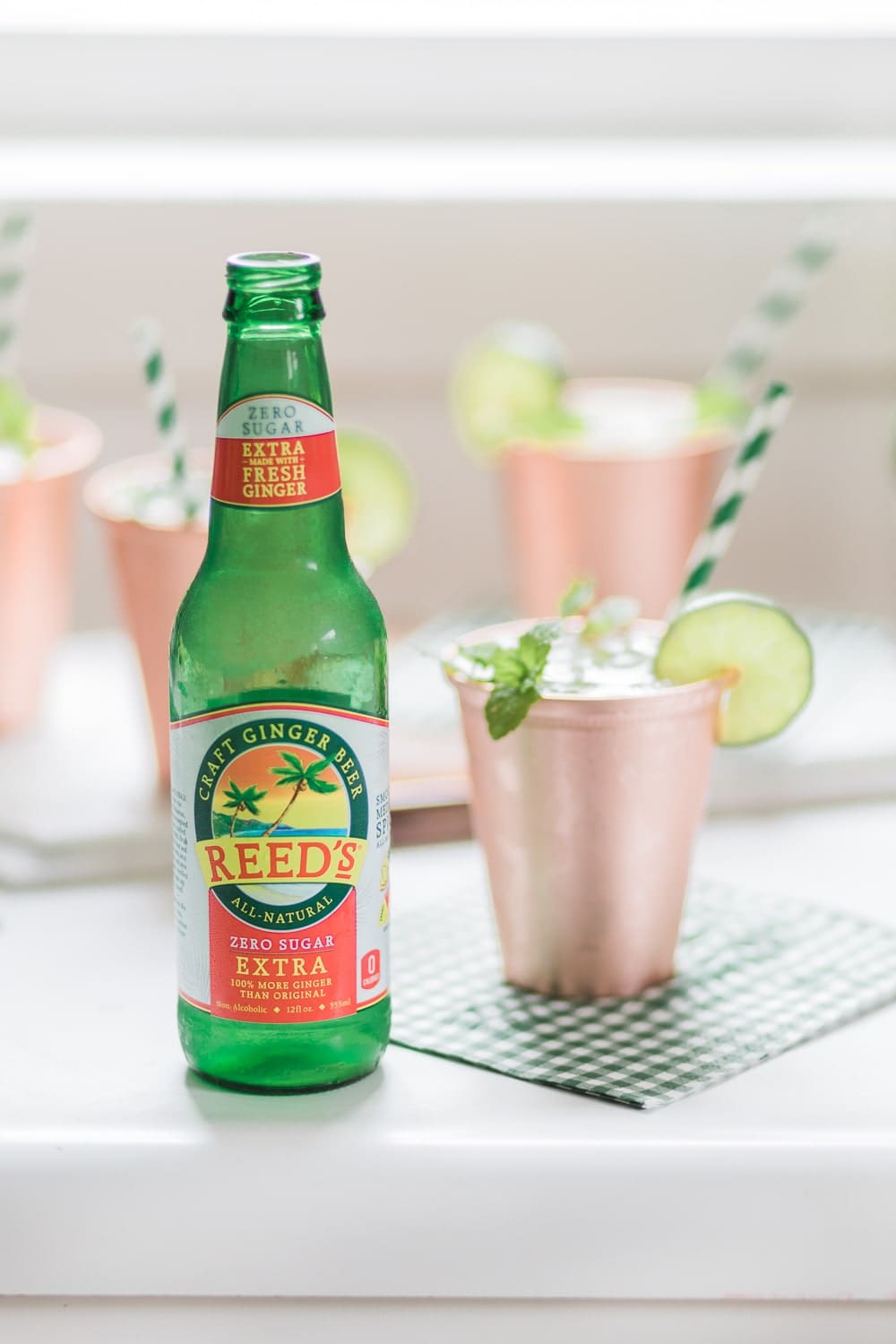 Reed's craft ginger beer featured on Diary of a Debutante