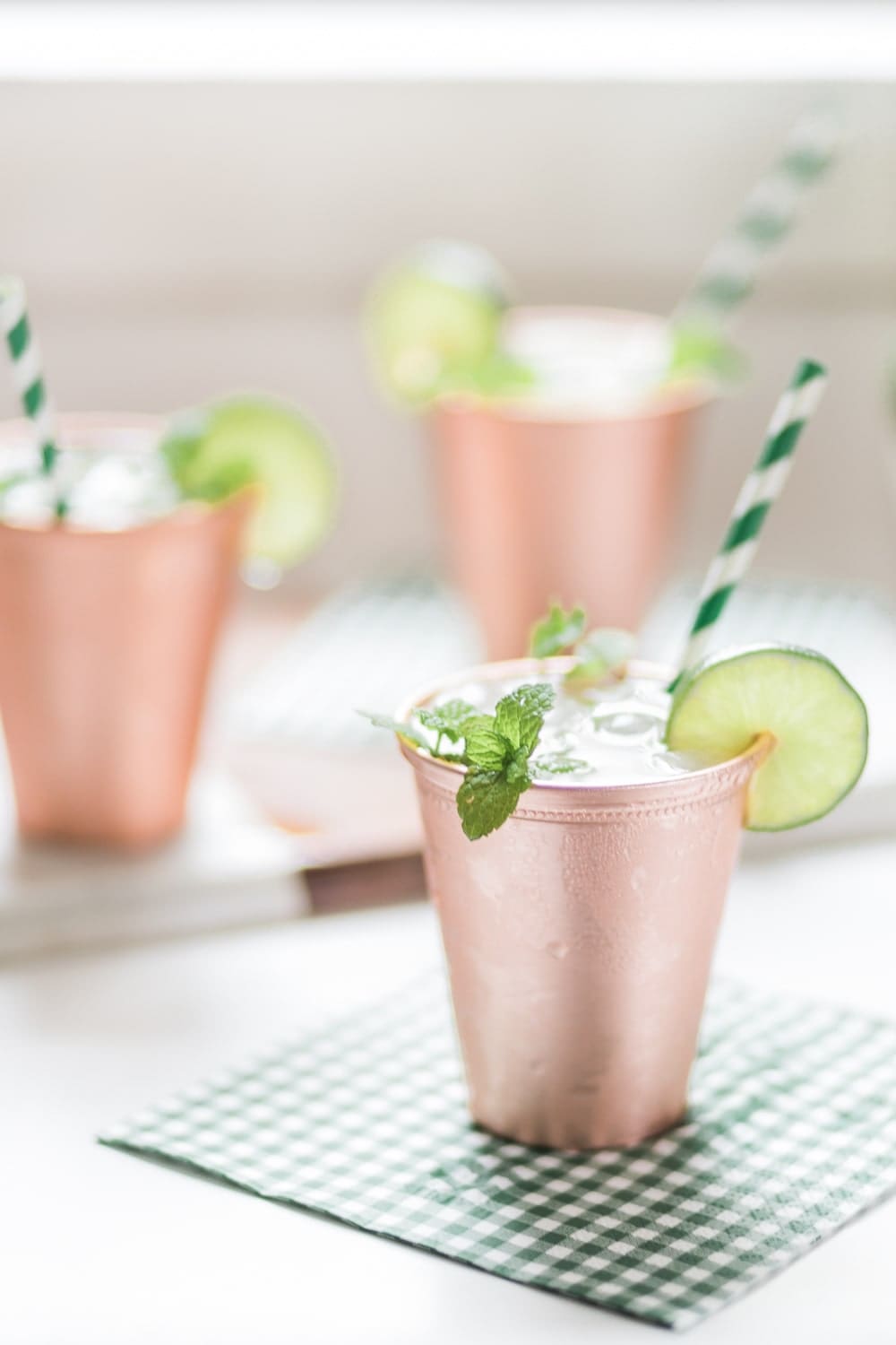 Blogger Stephanie Ziajka shows how to make a kentucky mule on Diary of a Debutante