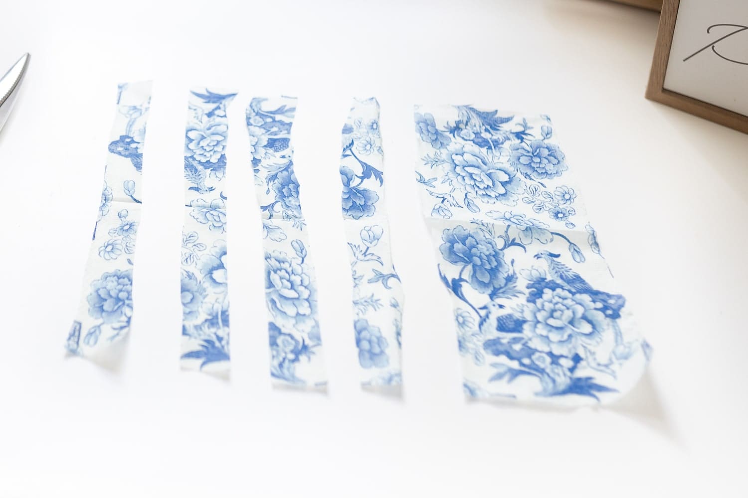 Step 2 of how to make Chinoiserie pumpkins on Diary of a Debutante