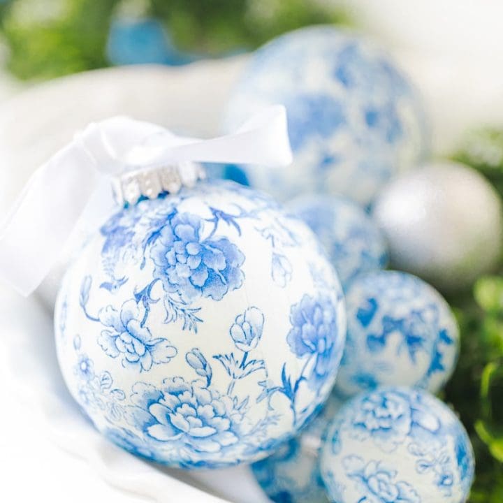 DIY Chinoiserie Ornaments