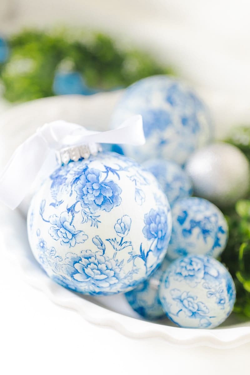 DIY Chinoiserie Ornaments