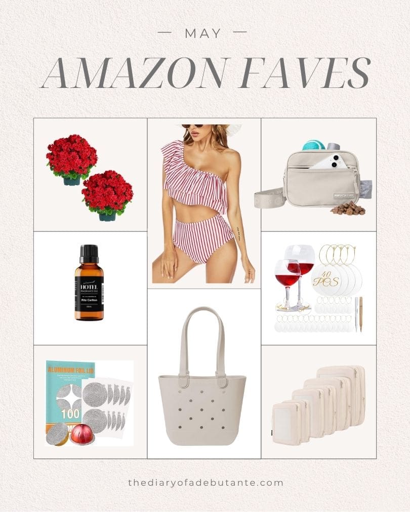 May 2025 Amazon favorites rounded up by southern lifestyle blogger Stephanie Ziajka on Diary of a Debutante