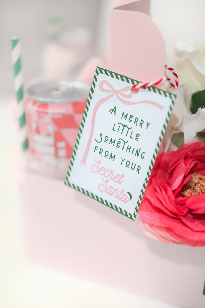 printable secret santa ideas designed by Debutante Studio printable secret santa ideas designed by Debutante Studio