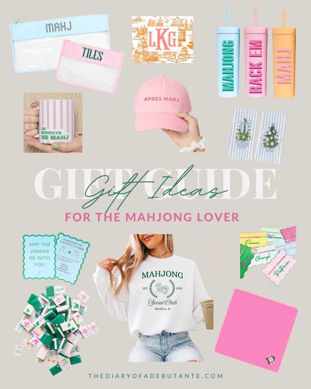 Mahjong gift ideas from southern lifestyle blogger Stephanie Ziajka on Diary of a Debutante Mahjong gift ideas from southern lifestyle blogger Stephanie Ziajka on Diary of a Debutante
