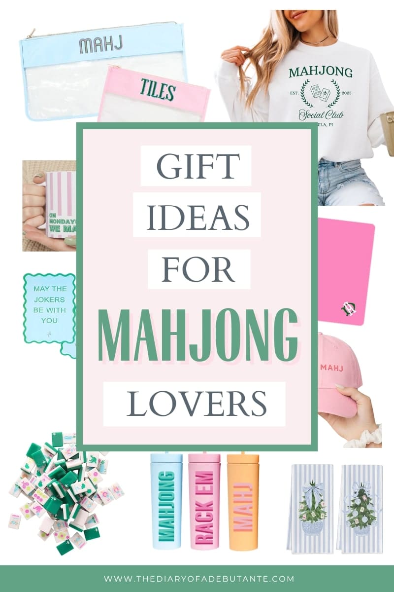 Southern lifestyle blogger Stephanie Ziajka rounds up Mahjong gifts for every budget on Diary of a Debutante Southern lifestyle blogger Stephanie Ziajka rounds up Mahjong gifts for every budget on Diary of a Debutante